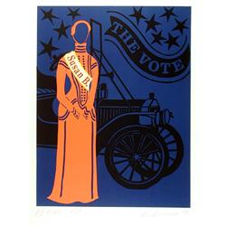 Robert Indiana, Susan B. Anthony, Lithograph