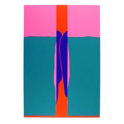 Herran, Geometric Pop Art Serigraph
