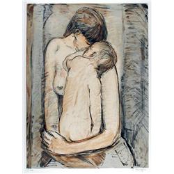 Elizabeth Franzheim, Maternite, Lithograph