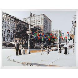 Max Epstein, New York City, NYC Serigraph
