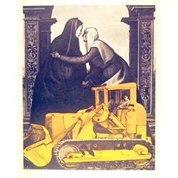 George Deem, Visitation, Lithograph 