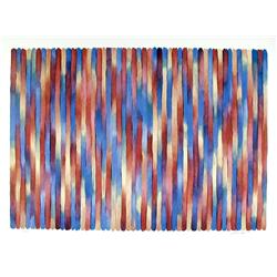 Gene Davis, Banjo, Abstract Lithograph