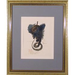 Salvador Dali, Divine Comedy Inferno, Woodcut