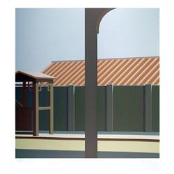 Saul Chase, 10 AM, Upper Broadway Serigraph