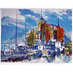 Francis Caldwell, Sailor's Tavern, Lithograph