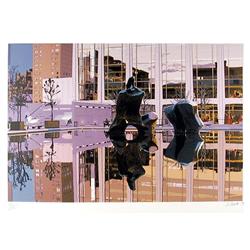 Fran Bull, Lincoln Center, NYC Silkscreen