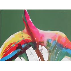 Lamar Briggs, Bird of Paradise, Lithograph 