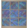 Image 1 : Tony Bechara, Op-Art Geometric Serigraph
