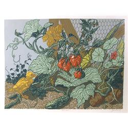 Jack Beal, Garden, Silkcreen