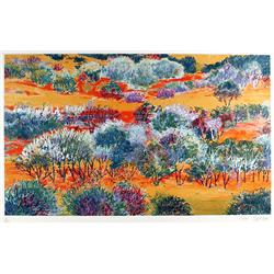 Thelma Appel, Holiday Grove, Serigraph 