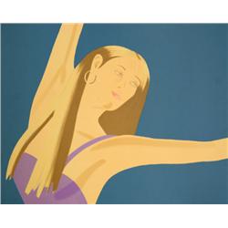 Alex Katz, Night: William Dunas Dance, Lithograph