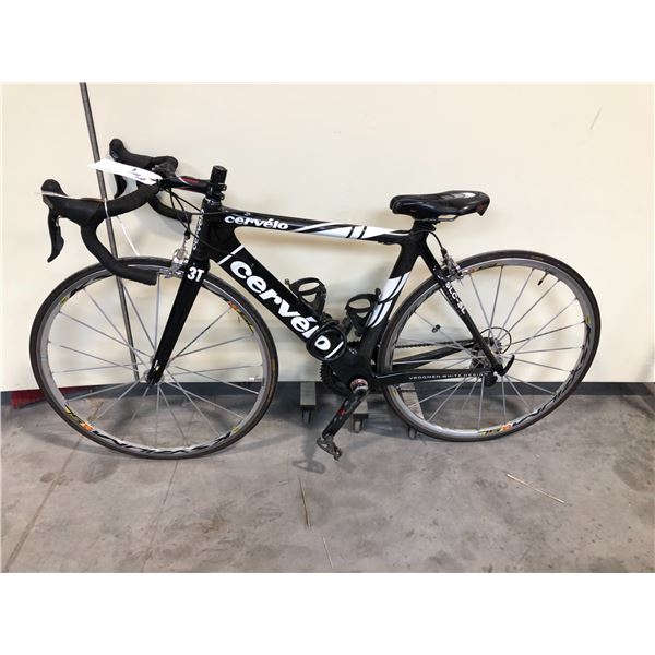 BLACK CERVELO 3T 20 SPEED ROAD BIKE