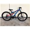 Image 2 : BLUE CCM TRAILHEAD DS FULL SUSPENSION 21 SPEED MOUNTAIN BIKE