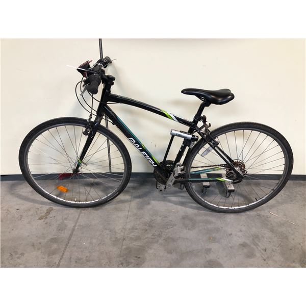 BLACK ALYSA1 21 SPEED HYBRID BIKE