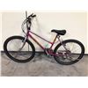 Image 1 : PURPLE RALEIGH DOLOMITE 18 SPEED MOUNTAIN BIKE