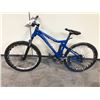 Image 1 : BLUE NO NAME FULL SUSPENSION 24 SPEED MOUNTAIN BIKE