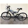 Image 1 : GREY NEXT GAUNTLET FULL SUSPENSION 21 SPEED MOUNTAIN BIKE