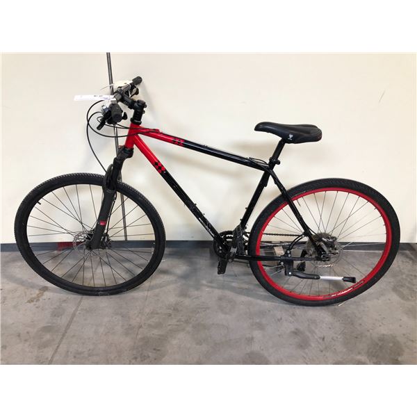 BLACK NO NAME FRONT SUSPENSION 18 SPEED MOUNTAIN BIKE