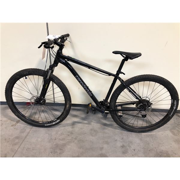 BLACK CANNONDALE FRONT SUSPENSION 12 SPEED MOUNTAIN BIKE