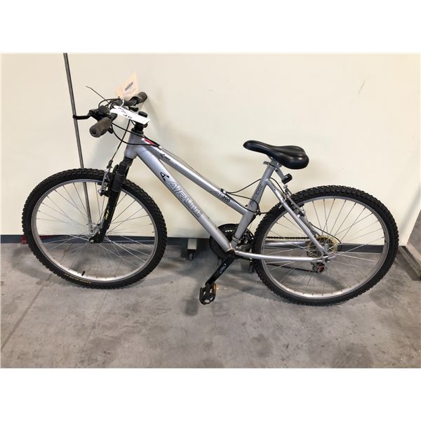 SILVER AIRLITE FRONT SUSPENSION 21 SPEED MOUNTAIN BIKE