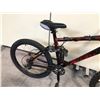 Image 3 : BLACK/RED  NO NAME FULL SUSPENSION 21 SPEED MOUNTAIN BIKE