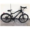 Image 2 : BLACK SPARK BIKES FRONT SUSPENSION 7 SPEED ELECTRIC BIKE - NO BATTERY OR KEY