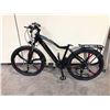 Image 1 : BLACK MUNTA FRONT SUSPENSION FRONT SUSPENSION 5 SPEED ELECTRIC BIKE - NO SEAT, BATTERY, KEY