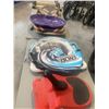 Image 1 : ZIPFY FREESTYLE MINI LUGE, 2 RYDR 26 INCH SNOW SPINNER AND 2 SNO-STORM 50" VIPER SNOW SLED