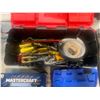 Image 2 : MASTERCRAFT 41-PC SOCKET SET WITH 20-PC SCREWDRIVER SET AND CRAFTSMAN PLASTIC LOCKABLE TOOL BOX