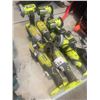 Image 2 : LOT OF ASSORTED RYOBI ELECTRIC POWER TOOLS INCLUDING ANGLE GRINDERS, CORDLESS DRILLS,