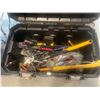 Image 2 : STANLEY 2-TIER MOBILE TOOL BOX WITH ASSORTED TOOLS AND HARDWARE