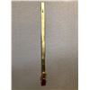 Image 1 : VALENTINO GOLD LEATHER BELT 41"L