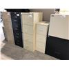 Image 1 : LOT OF FILE CABINETS, BOOKCASE AND OFFICE PARTITION