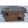Image 1 : BLACKSMITH SWAGE BLOCK - APPROX 50 LBS - 4.5 X 7.5 X 12 INCHES