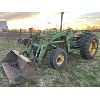 Image 1 : JOHN DEERE 1640 2WD TRACTOR W/ 240 LOADER - RUNS WELL.