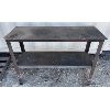 Image 1 : STEEL WELDING TABLE - 48in X 18in X 36.5in