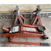 Image 1 : 2 TON FLOOR JACK W/ AXLE STANDS