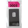 Image 1 : 1 Gram .9995 Platinum Valcambi Suisse Bar