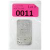 Image 1 : 1 Oz. .999 Silver Johnson Matthey Bar