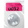 Image 1 : 1 Oz. .9999 Silver 2022 Canadian Maple Leaf Coin