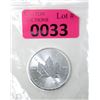 Image 1 : 1 Oz. .9999 Silver 2022 Canadian Maple Leaf Coin