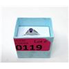 Image 2 : Sterling Silver Amethyst, Tanzanite & Diamond Ring