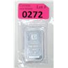 Image 1 : 1 Oz. .999 Silver TD Bank Investor Bar