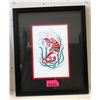 Image 1 : Richard Shorty Framed Print -Salmon Eagle