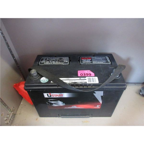 Ustart 700 Full Cranking Amp Car Battery (2015)