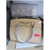 Image 1 : 4 New Beige Hand Bags with Shoulder Straps