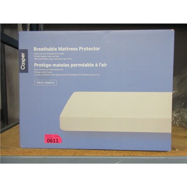 Casper Twin XL Breathable Mattress Protector