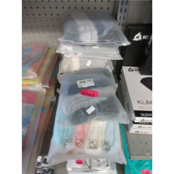 9 Assorted New Packages of Socks