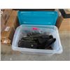 Image 1 : 2 Small Totes of Coin Purses & Knife Sheaths