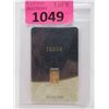 Image 1 : 1 Gram .9999 Fine Gold IGR Investor Bar